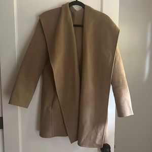 Vince hooded wool coat